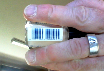 Black and White Barcode Sample